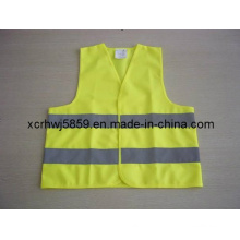 Orange Police Reflective Vest / Cheapest Price Veste de sécurité / Workwear Veste de sécurité Mesh Sécurité routière Protection Vest / Most Popular En471 Classe 2